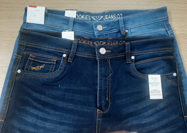 ২ টি প্রিমিয়াম এক্সপোর্ট কোয়ালিটির  Rookies Jeans ব্র্যান্ডের প্যান্ট